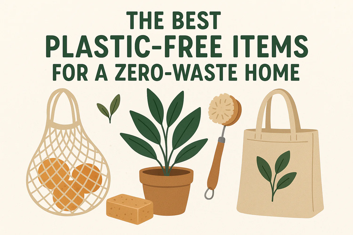 Top 10 bezplastových alternativ pro domácnost bez odpadu